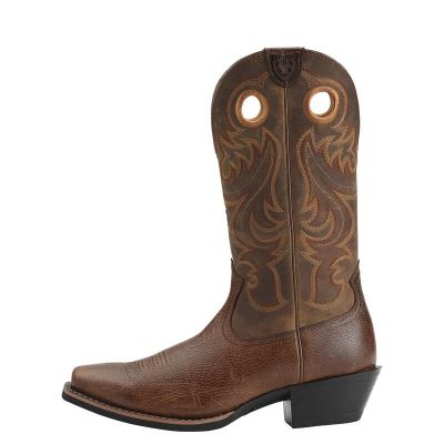 Ariat Western: Sport Square Toe Botas Western Hombre - Marrones (YXRFJ6872)